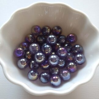 8 mm ametiszt aura ásványgyöngy