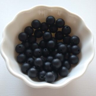 8 mm matt onix ásványgyöngy