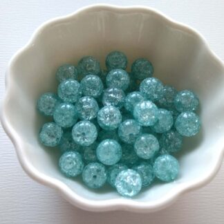 8 mm roppantott gyöngy menta