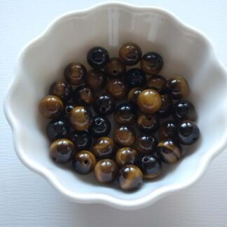 8 mm tigrisszem ásványgyöngy