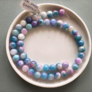 8 mm jade vattacukor szálban