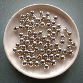 8 mm hematit ezüst