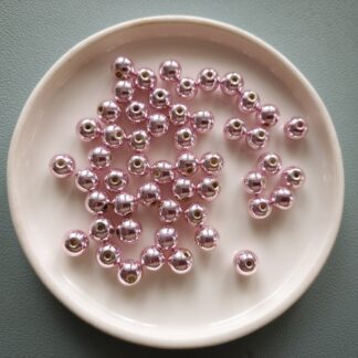 8 mm hematit rózsaszín