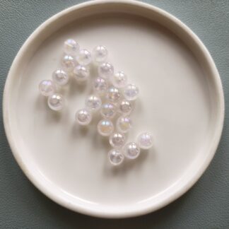 8 mm rózsakvarc aura ásványgyöngy