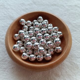 8 mm hematit ezüst