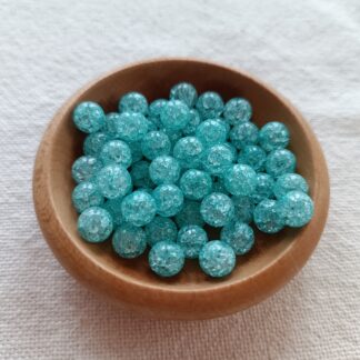 8 mm roppantott gyöngy menta
