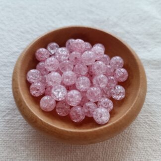 8 mm roppantott gyöngy rózsaszín