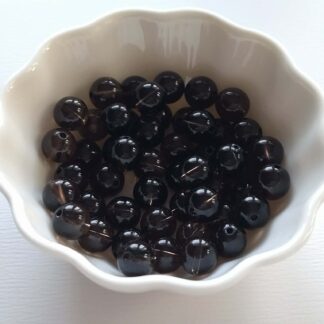 8 mm füstkvarc ásványgyöngy