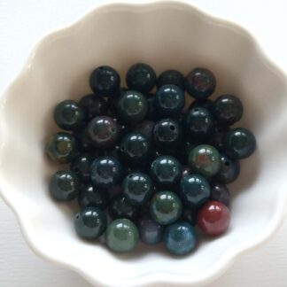 8 mm heliotróp ásványgyöngy