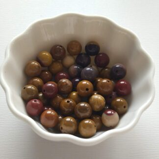 8 mm mookait jaspis ásványgyöngy