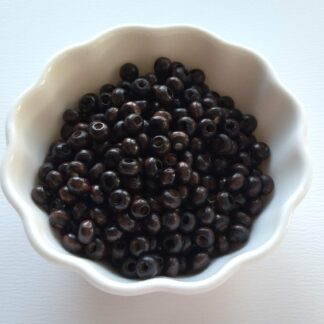 Fa gyöngy sötétbarna