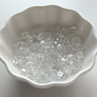 Fazettált kristály korong