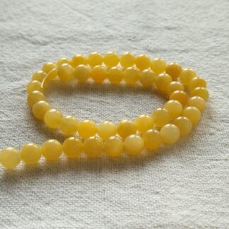 8 mm narancs kalcit szálban