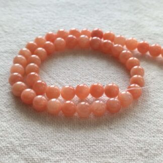 8 mm jade lazac gyöngy szálban