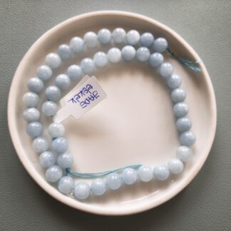 8 mm jade égkék szálban