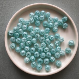 8 mm roppantott gyöngy menta