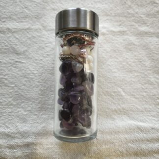 Mini jewelry jar - lila